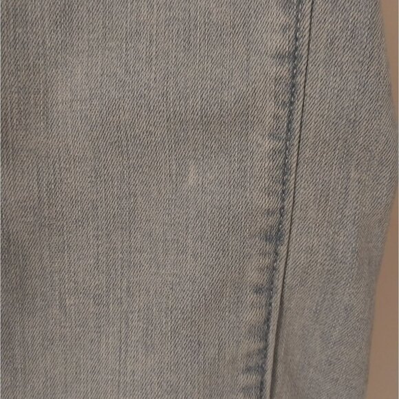 Lands End Light Wash Cropped Demin Jeans Women's Sz 10P - Picture 10 of 14